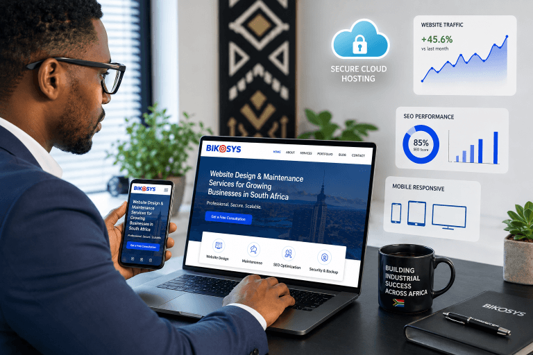 website design and maintenance services